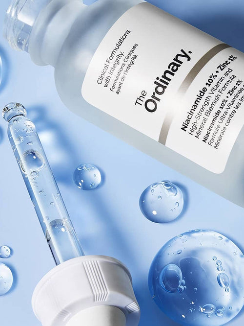 The Ordinary Niacinamide 10% + Zinc 1 % - 30ml |Oil Control, Pore Minimizing &amp; Blemish Solution Serum|